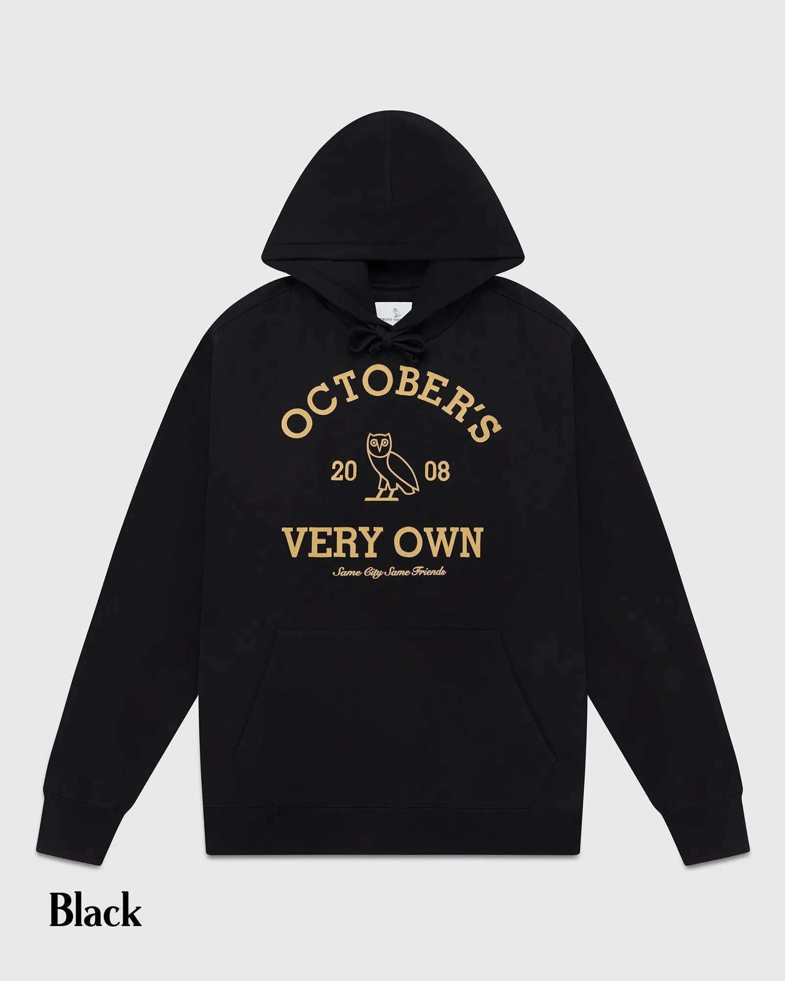 OCTOBER STREET STYLE LOGO HOODIES - LONG SLEEVES COTTON LOUNGEWEAR