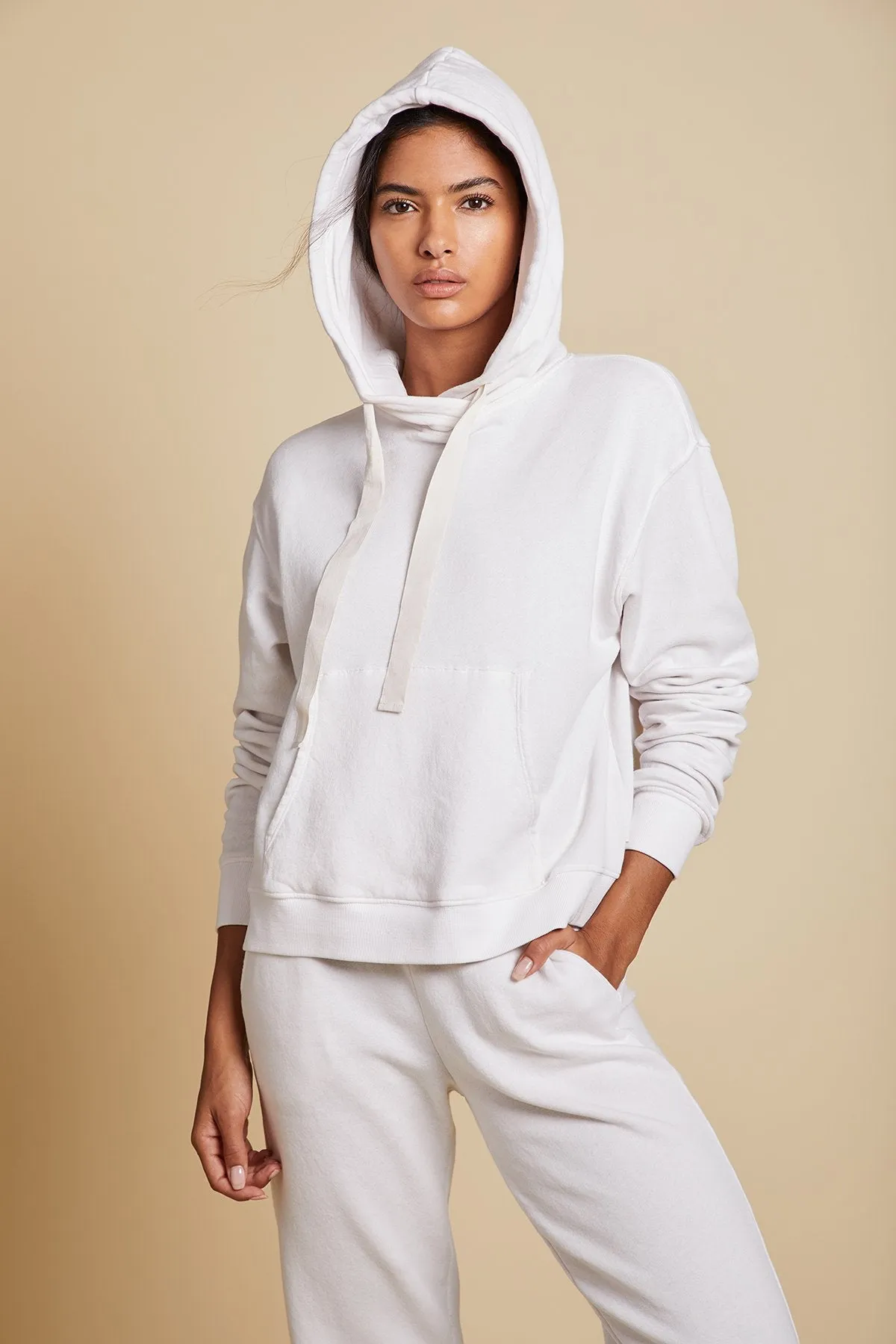 OJAI ORGANIC COTTON HOODIE IN BEACH