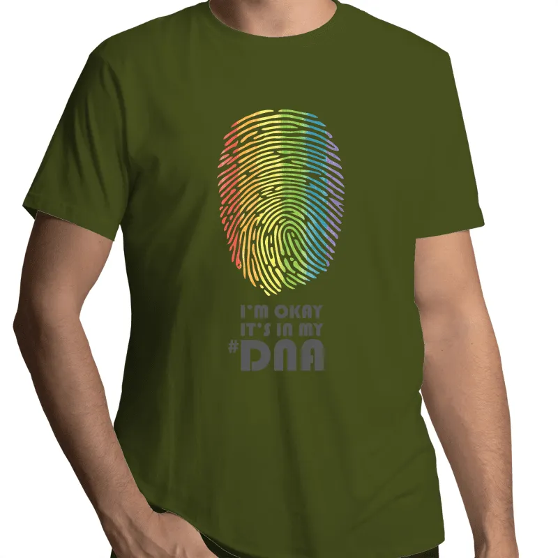 Okay DNA T-Shirt, Unisex Large Size (LG049)