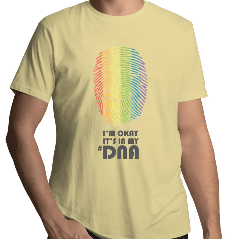 Okay DNA T-Shirt, Unisex Large Size (LG049)