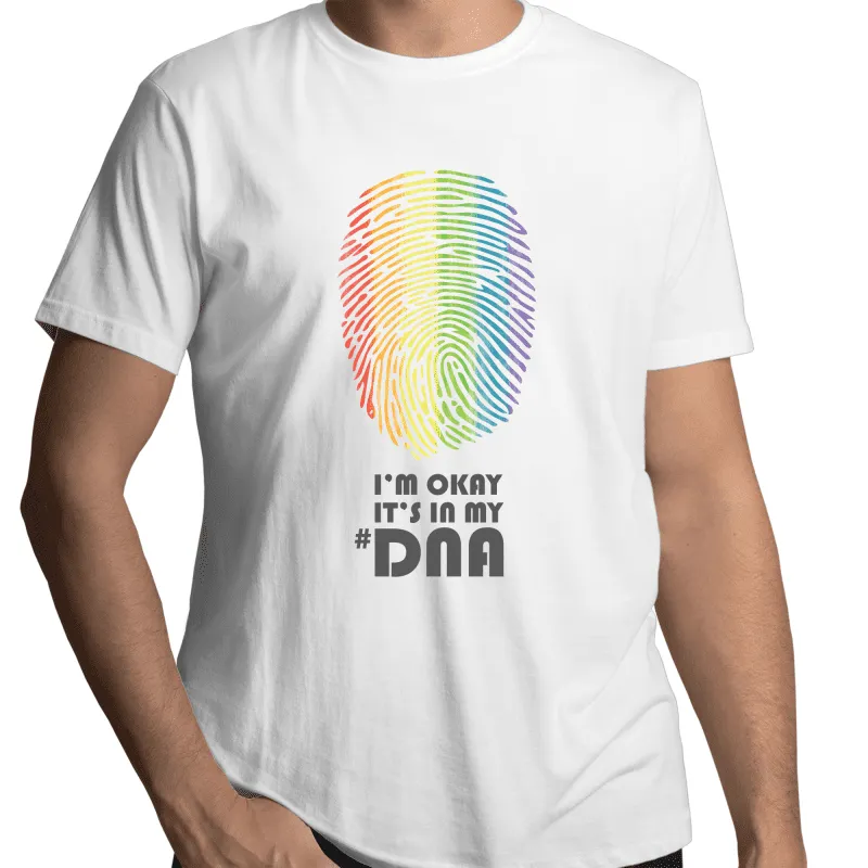 Okay DNA T-Shirt, Unisex Large Size (LG049)