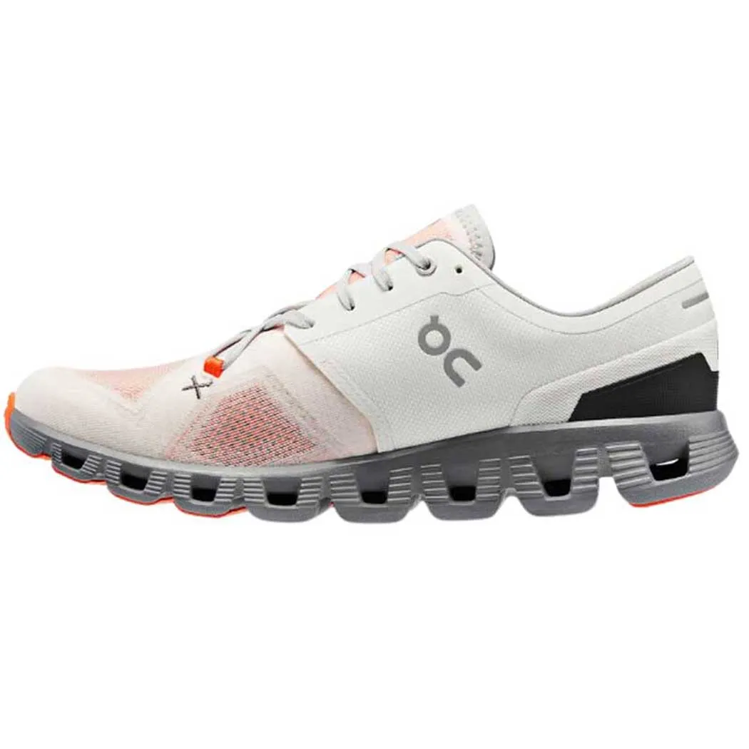 On Running Cloud X3 Running Shoe Ivory/ Alloy (Men's)