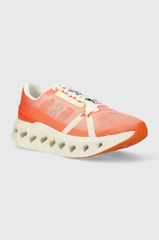 On-running running shoes Cloudeclipse orange color 3MD30090914