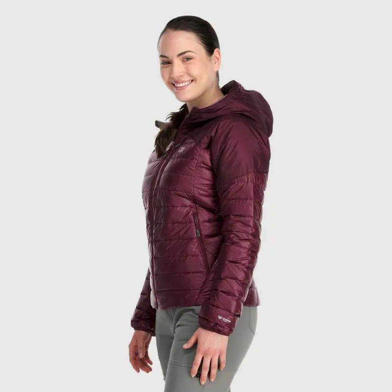 Outdoor Research Helium Down Hooded Jacket - Piumino Donna