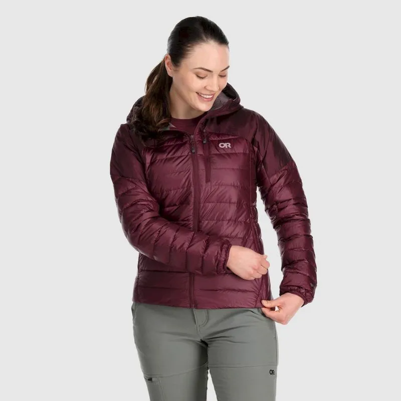 Outdoor Research Helium Down Hooded Jacket - Piumino Donna