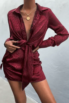 Pacifica Cherry Shirt Dress