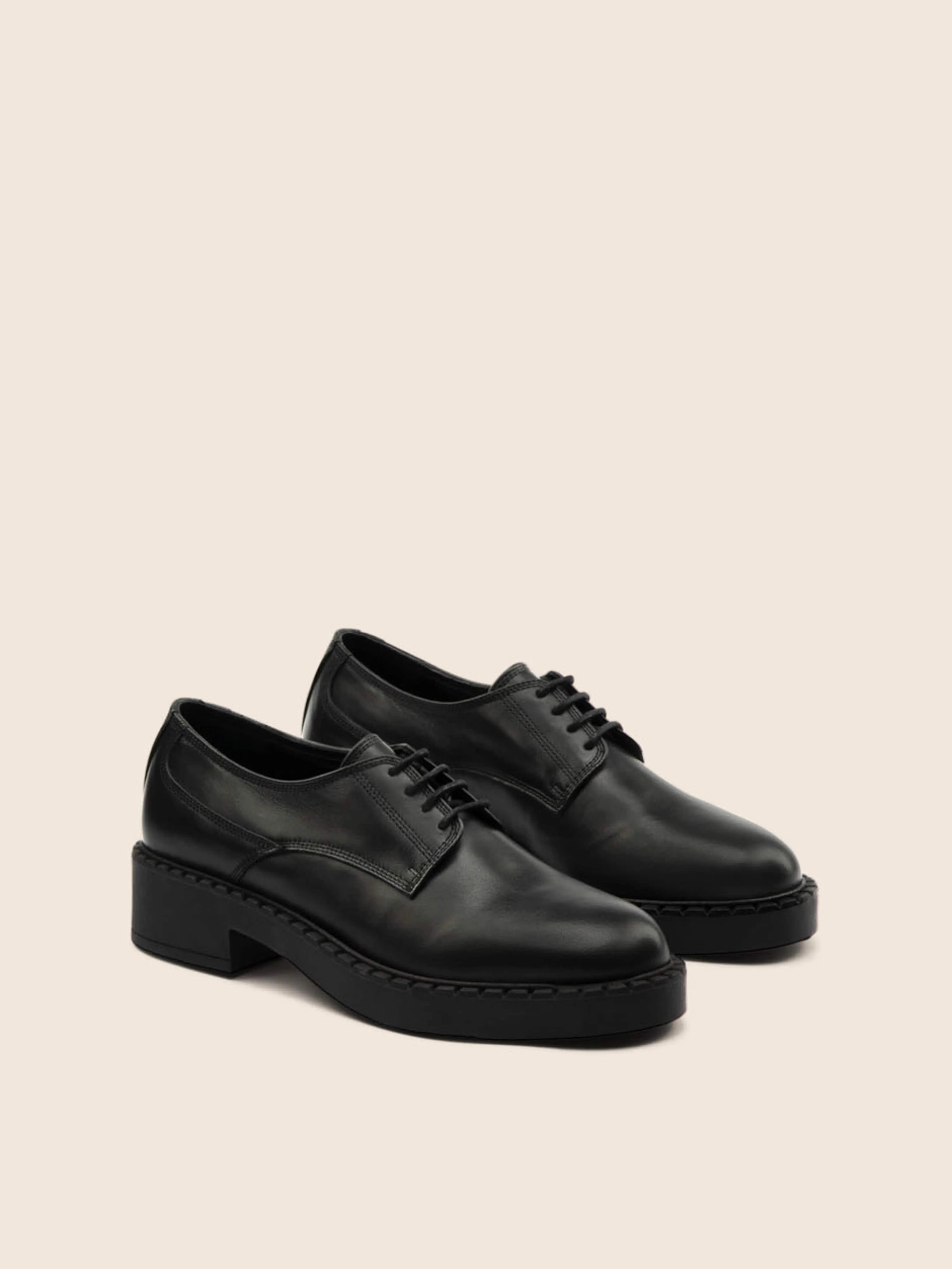 Parada Black Oxford shoes