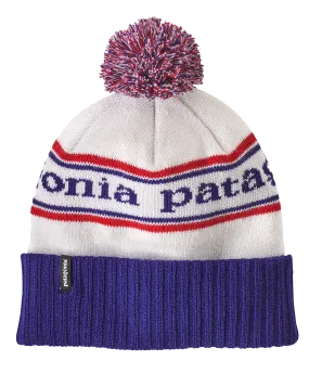 Patagonia Powder Town Beanie - Viking Blue - Park Stripe