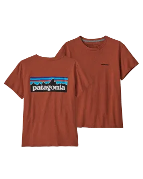 Patagonia Women's P-6 Logo Responsibili-Tee - Quartz Coral