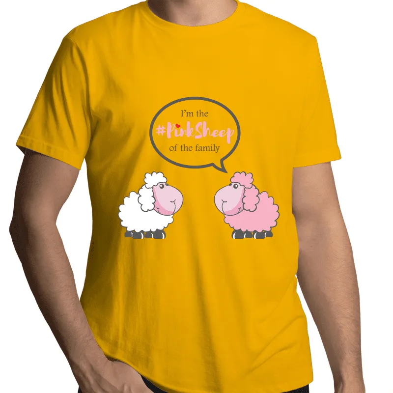 Pink Sheep LGBT T-Shirt Unisex (G022)