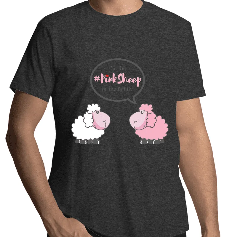 Pink Sheep LGBT T-Shirt Unisex (G022)