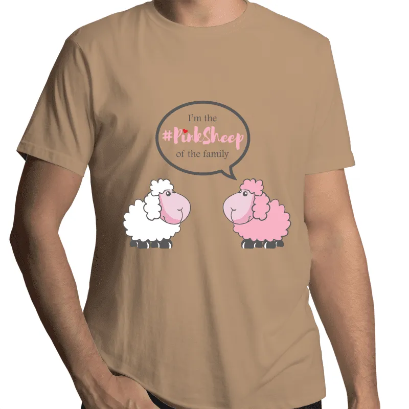 Pink Sheep LGBT T-Shirt Unisex (G022)