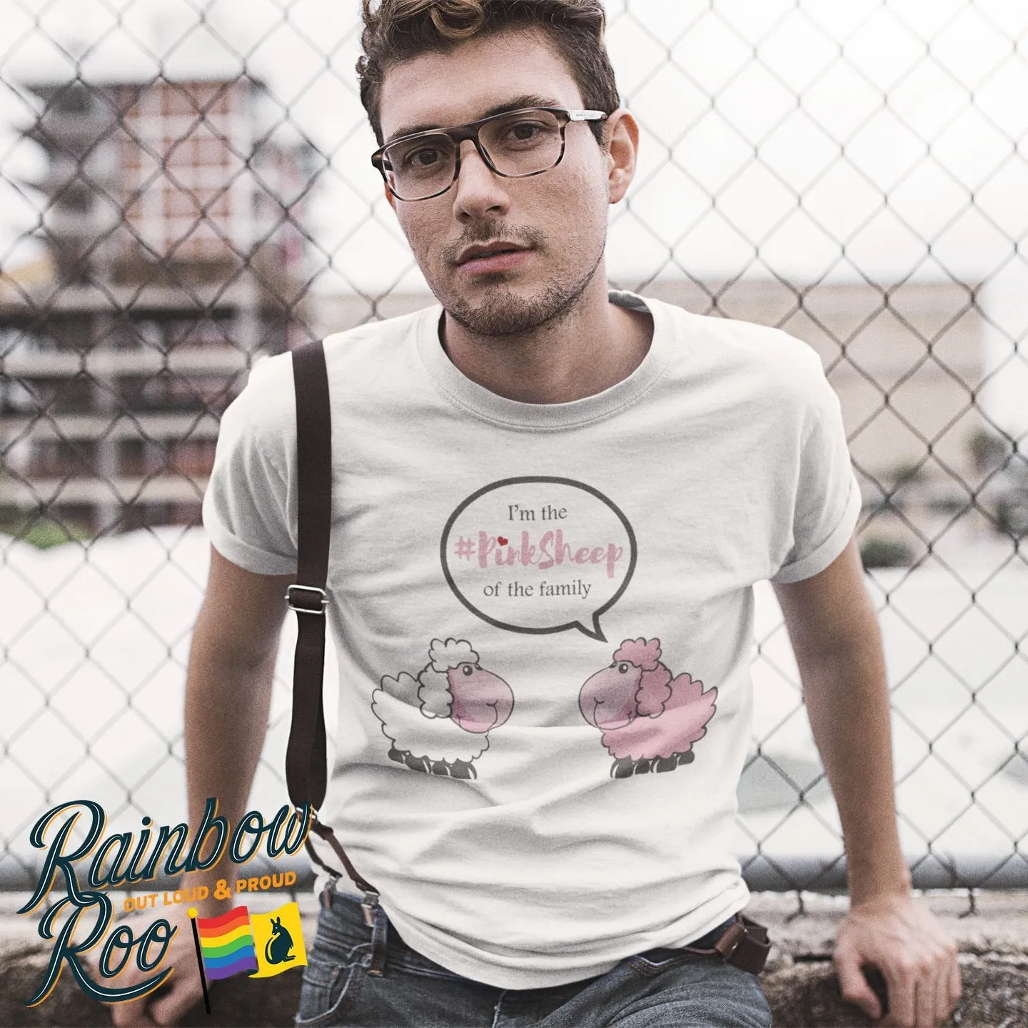 Pink Sheep LGBT T-Shirt Unisex (G022)