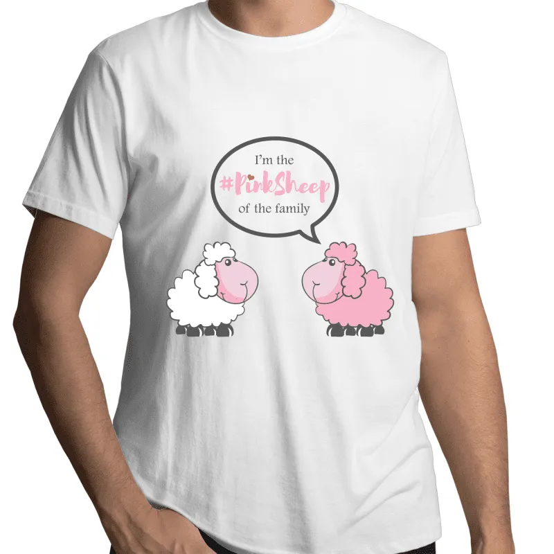 Pink Sheep LGBT T-Shirt Unisex (G022)