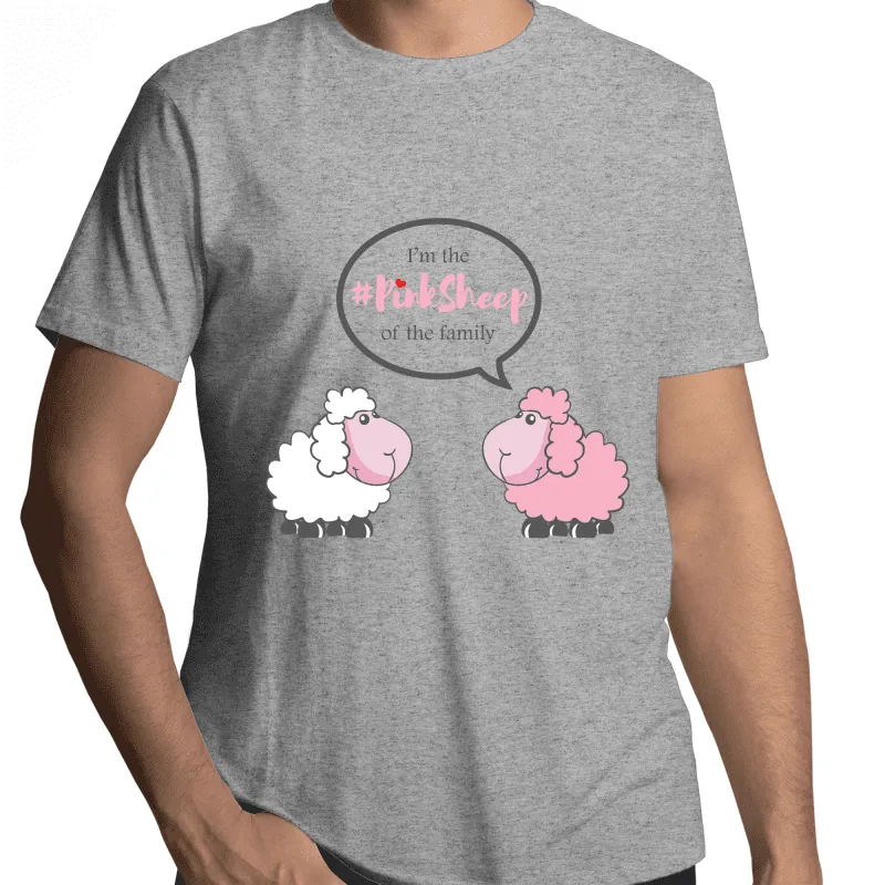 Pink Sheep LGBT T-Shirt Unisex (G022)