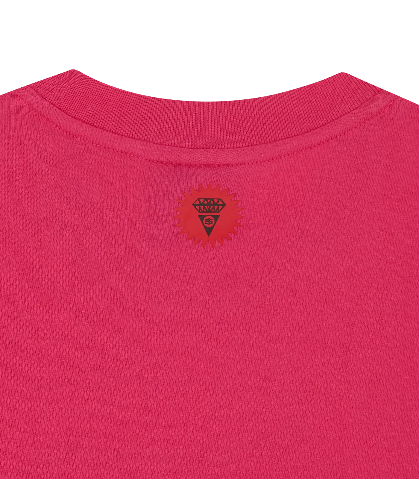 Pink Triple Running Dog Tee