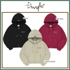 Plain Cotton Logo Hoodies & Sweatshirts | Phyps Department Street Style