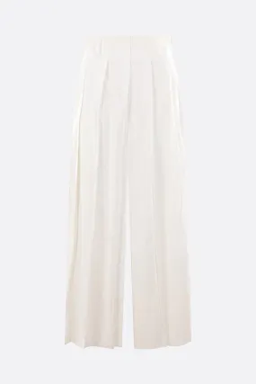 Pleated cotton pants skirt