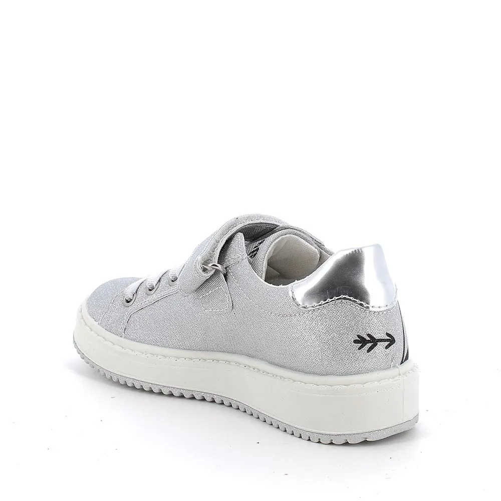 PRIMIGI silver sneakers for girls, size 31 to 35 - 3868011.