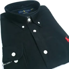 PRL black men's dress shirt