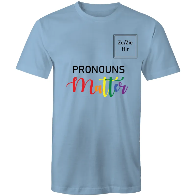 Pronoun T-Shirt Unisex (Size LG028)