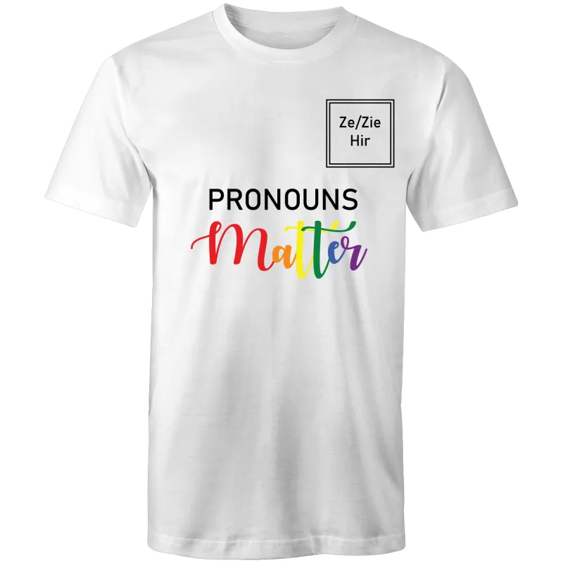 Pronoun T-Shirt Unisex (Size LG028)