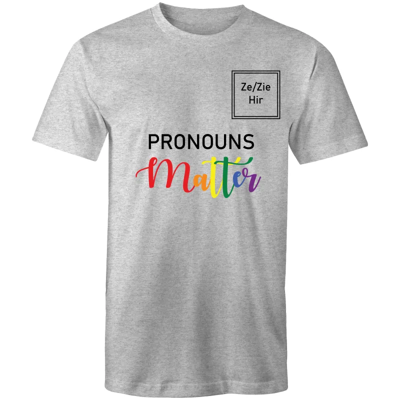 Pronoun T-Shirt Unisex (Size LG028)