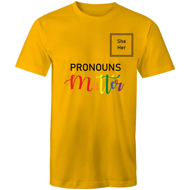 Pronouns Matter T-Shirt for All (LG024)