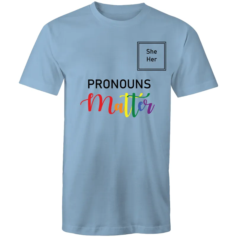 Pronouns Matter T-Shirt for All (LG024)