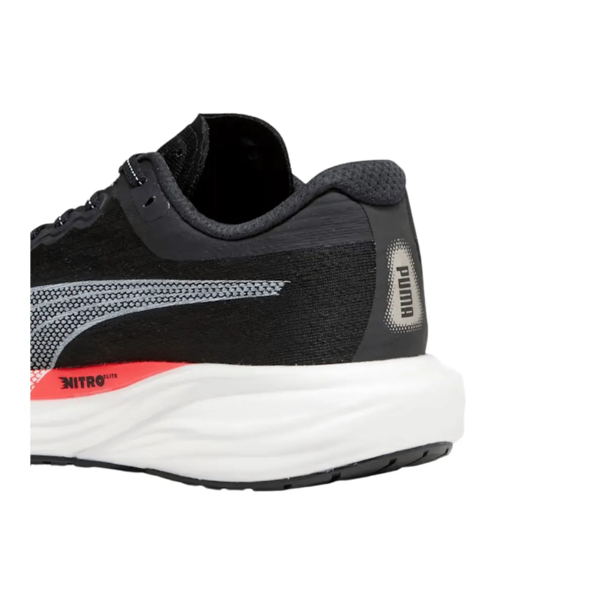 Puma Deviate Nitro 2 Shoes - Black, Blue, Orange.