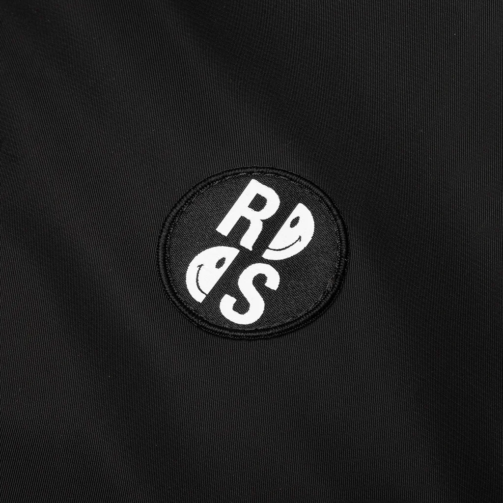 Raf Simons Smiley Print Badge Bomber Jacket