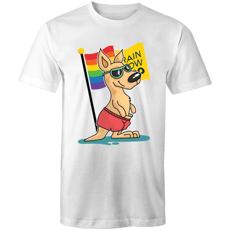 RainbowRoo Kangaroo Shirt Unisex Large Size 34