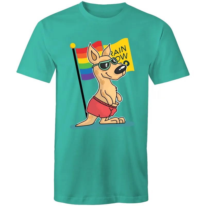 RainbowRoo Kangaroo Shirt Unisex Large Size 34