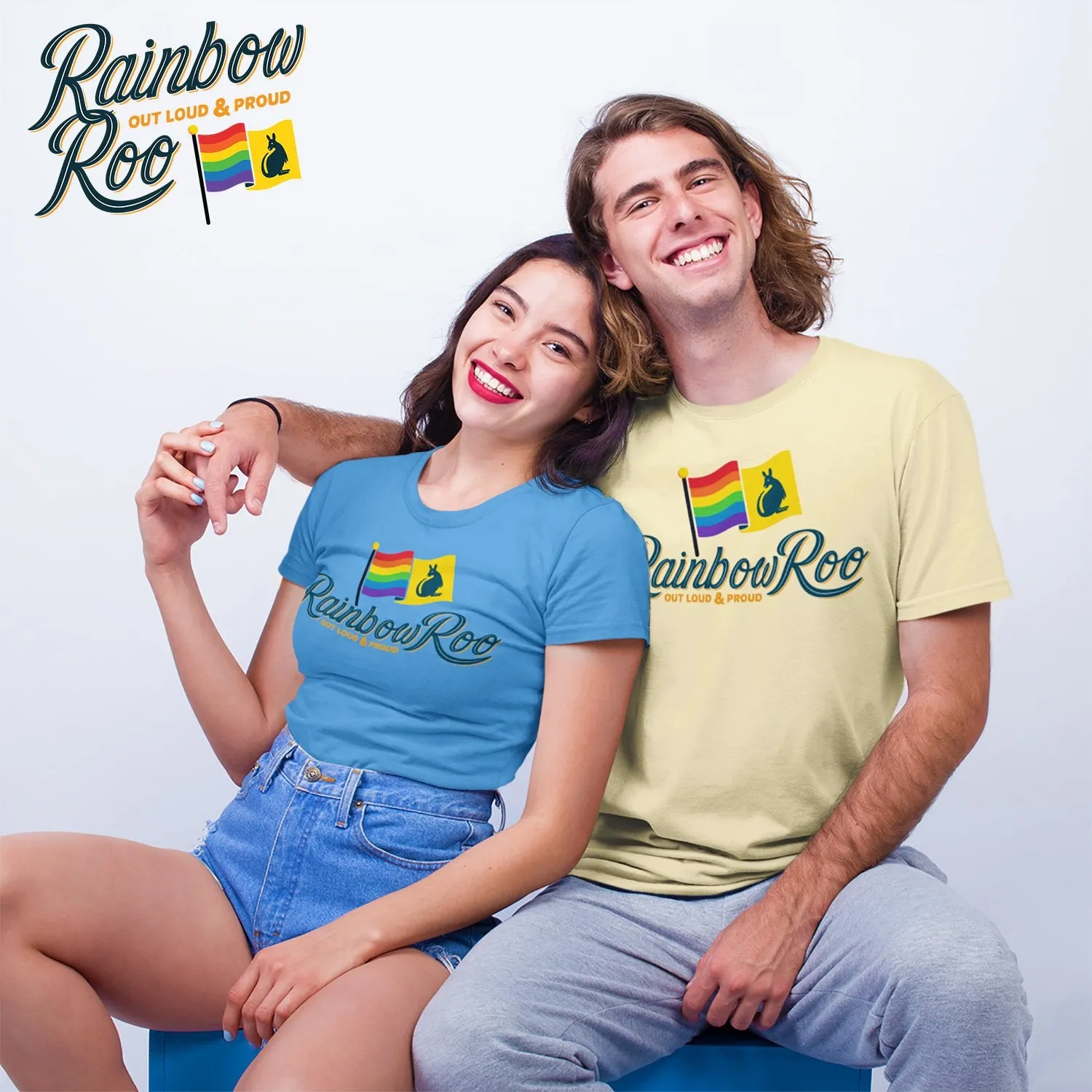 RainbowRoo Logo T-Shirt Unisex - LG036