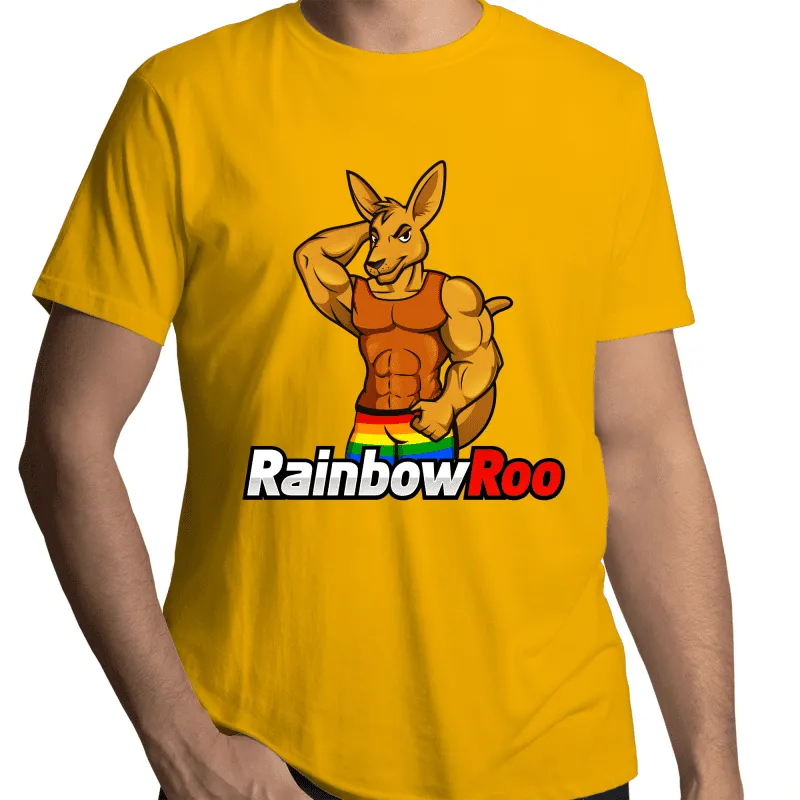 RainbowRoo Muscle Kangaroo Shirt Gender Neutral (G006)