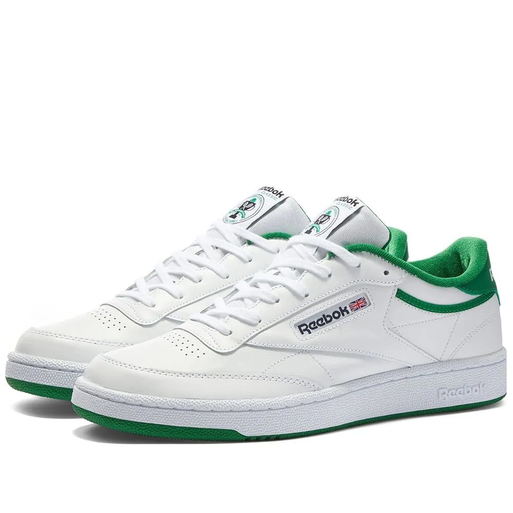 Reebok Club CWhite & Green