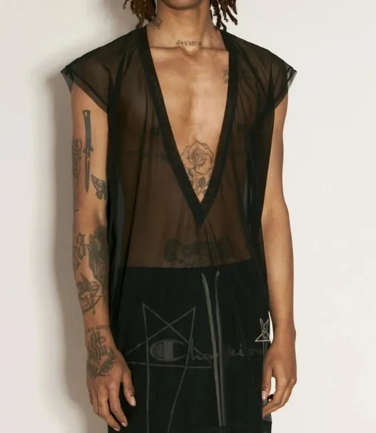 Rick Owens Top CM01D0466CHMNET 09