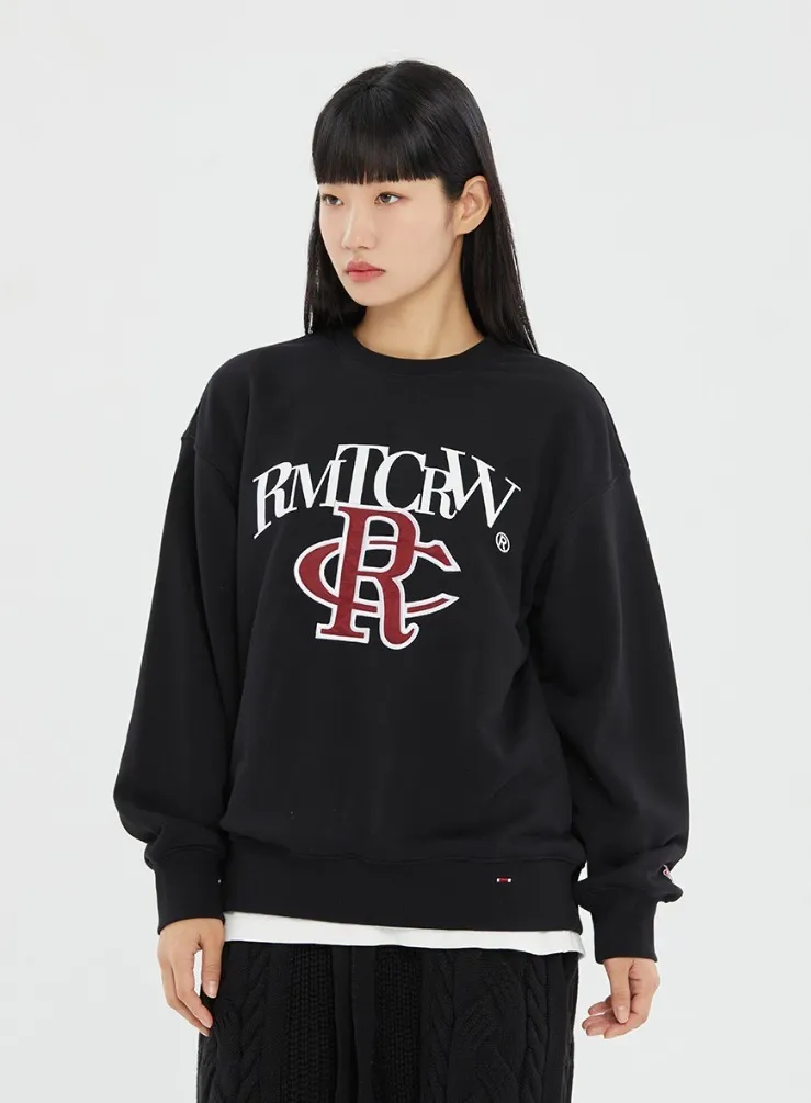 ROMANTIC CROWN ATHLETIC LOGO CREWNECK