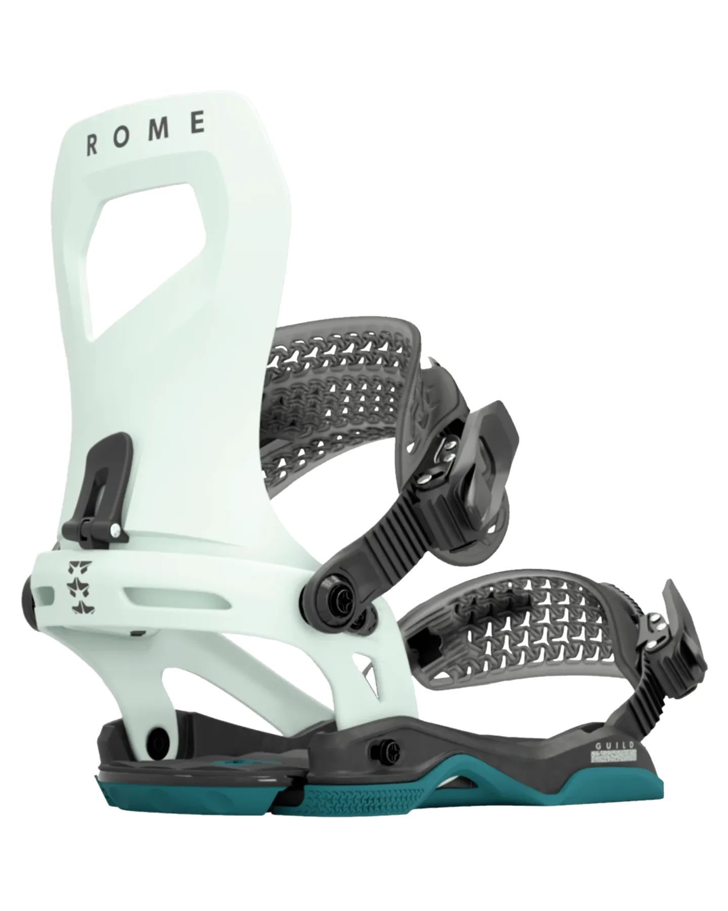 Rome Guild Women's Snowboard Bindings - Aqua - 2024 - Buy Now