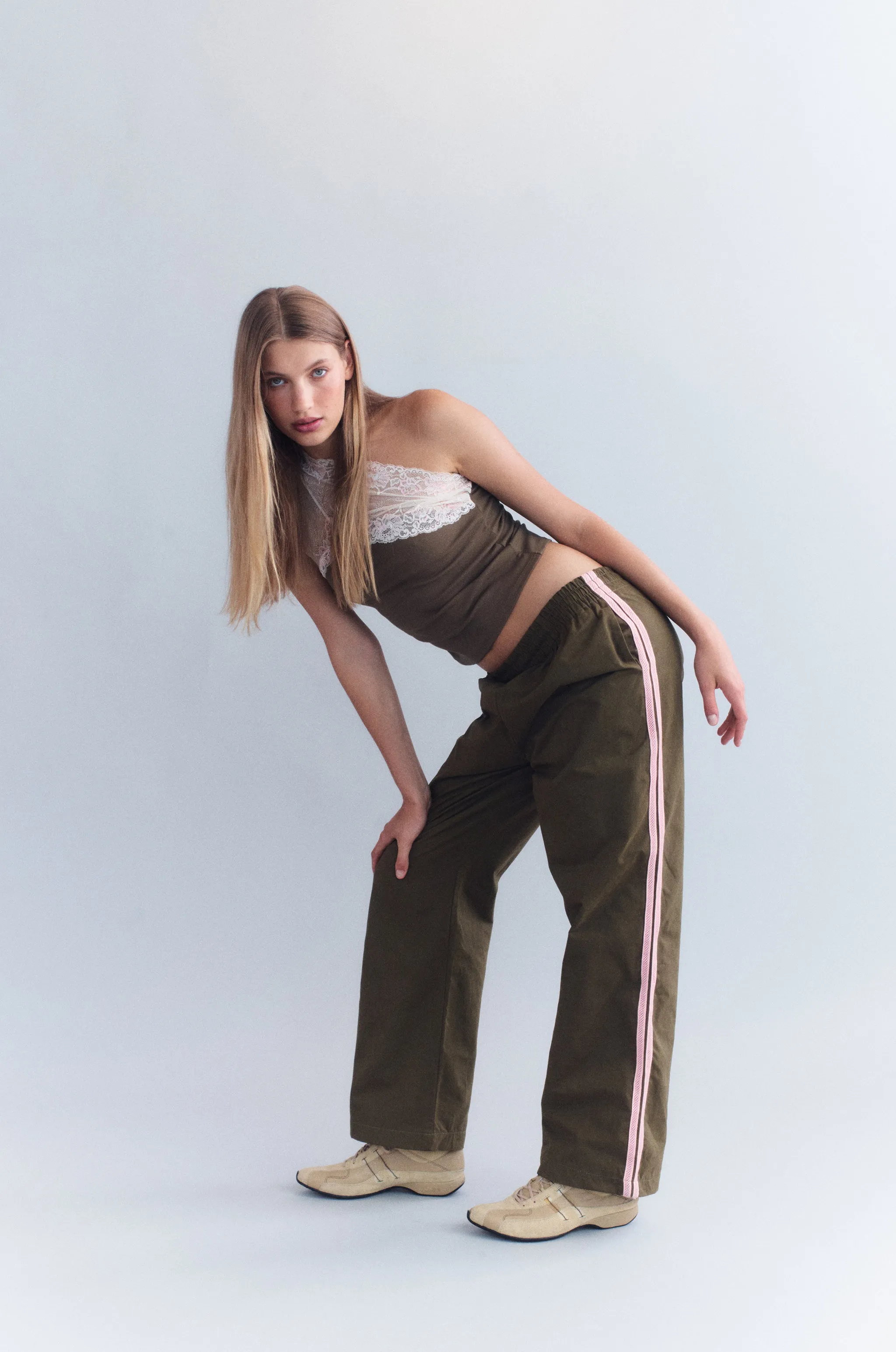 Romeo Khaki Track Pant