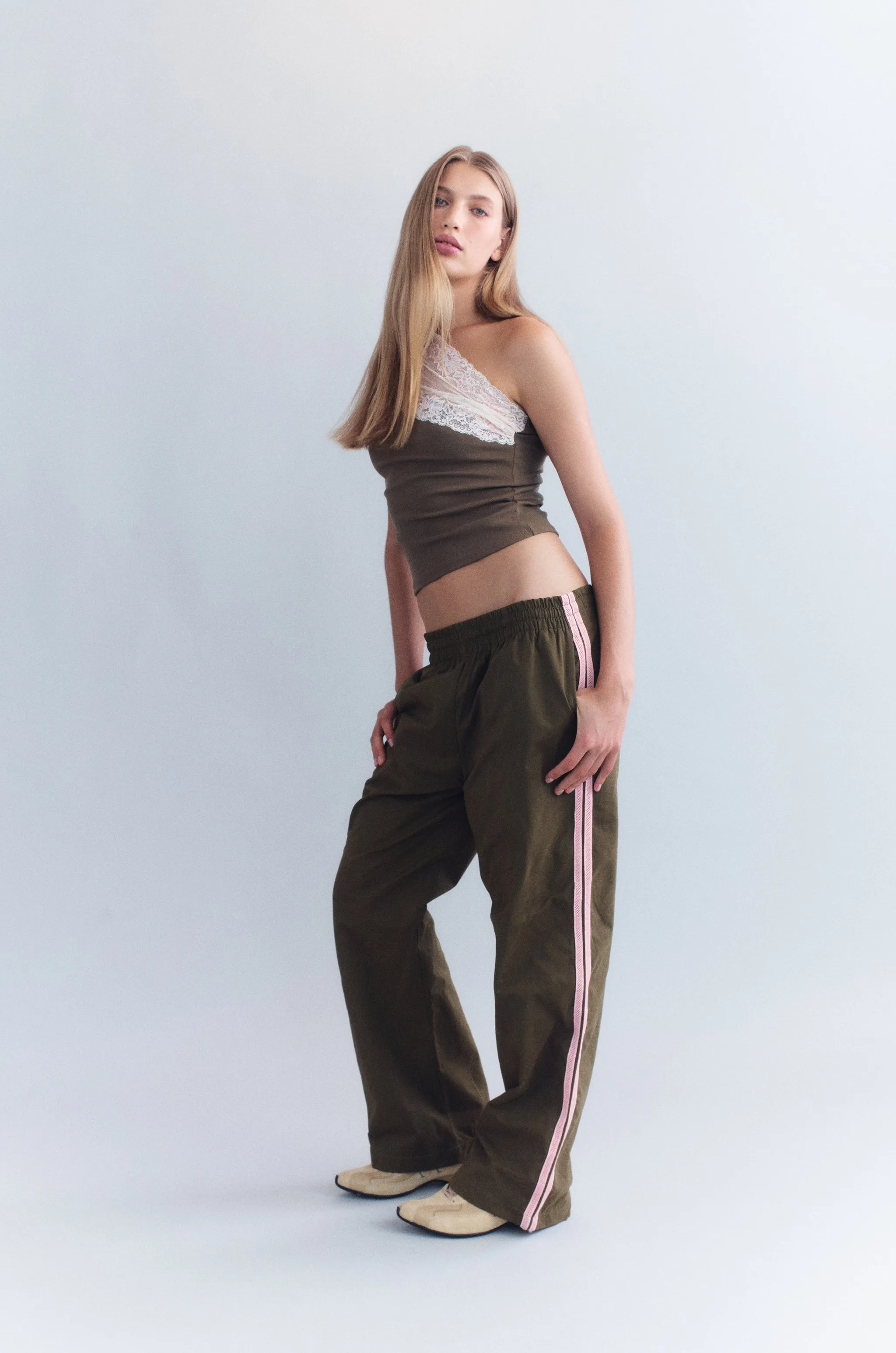 Romeo Khaki Track Pant