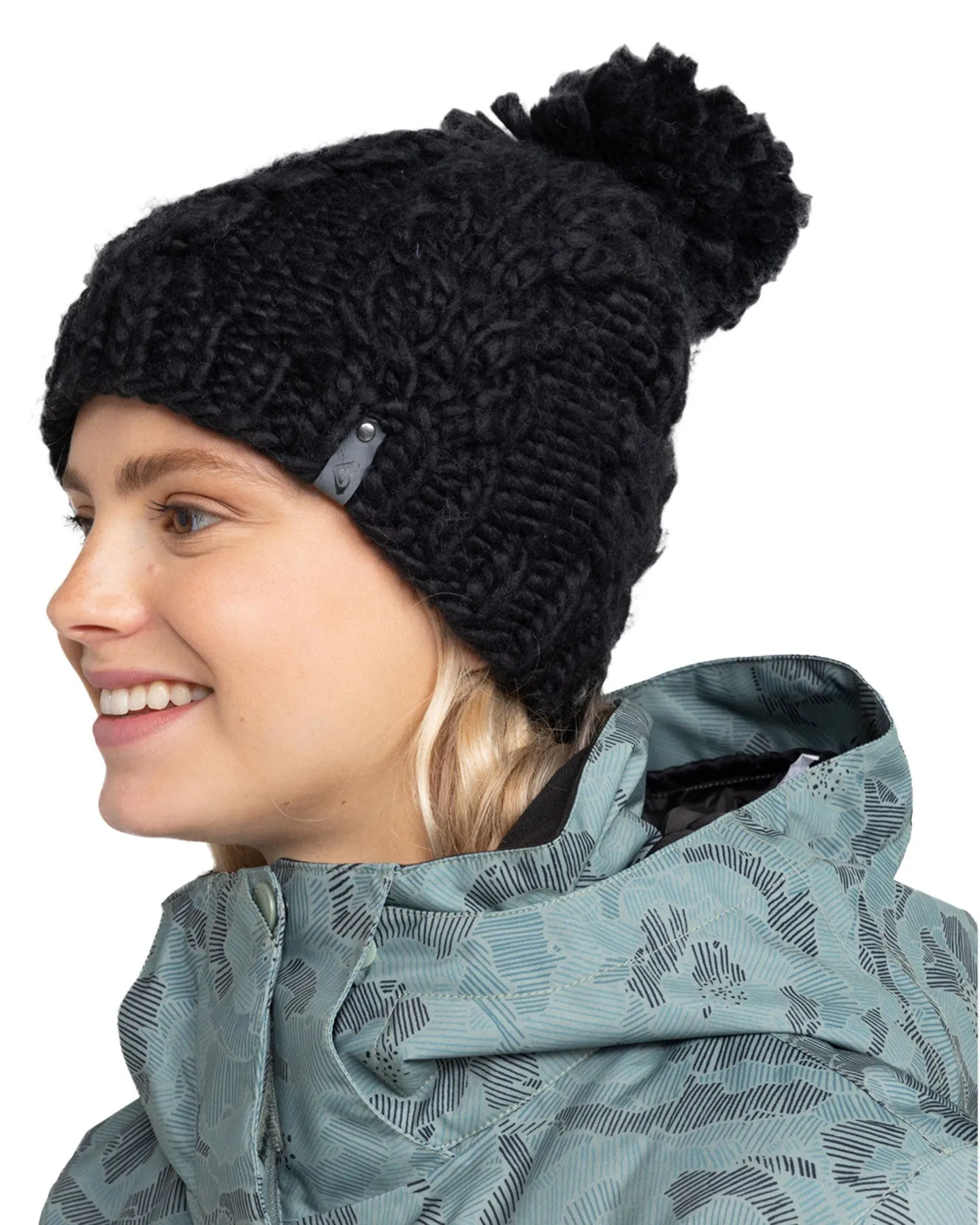 Roxy Winter Beanie - True Black