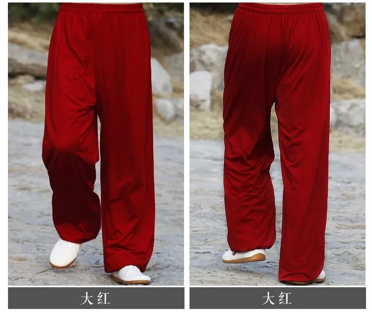 Running Cropped Pants for Men and Women - Martial Arts, Yoga, Acrobatics, Kung Fu | One Result