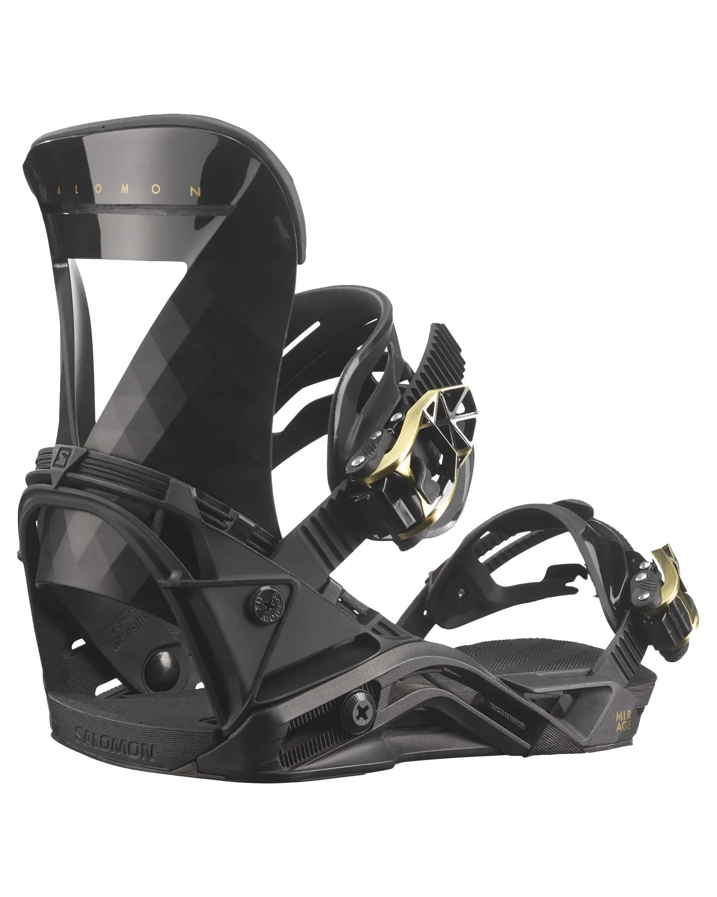 Salomon Women's Mirage Snowboard Bindings - Rainy Day - 2024, snowboard bindings, Salomon bindings 2024, women's snowboard bindi