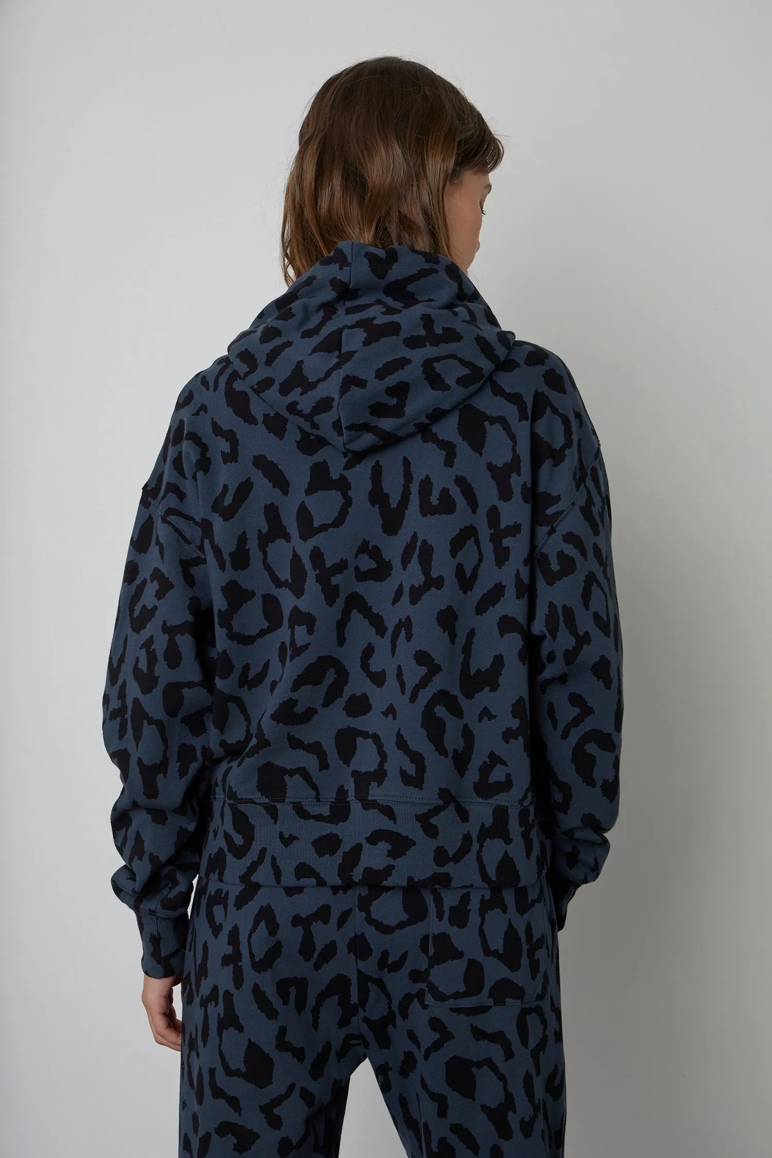 SAMMIE BENGAL FLEECE HOODIE IN SHADOW