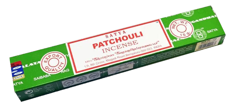 Satya Patchouli incense sticks 15g - Buy now