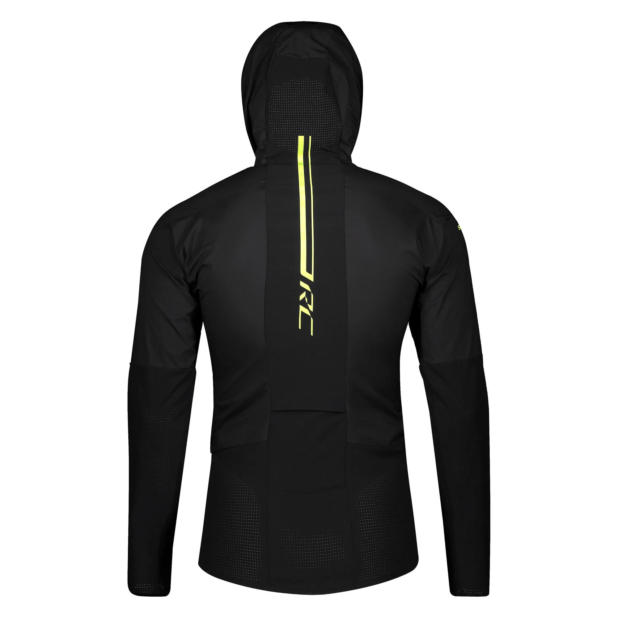 Scott Windshield Running Jacket Black/Yellow.