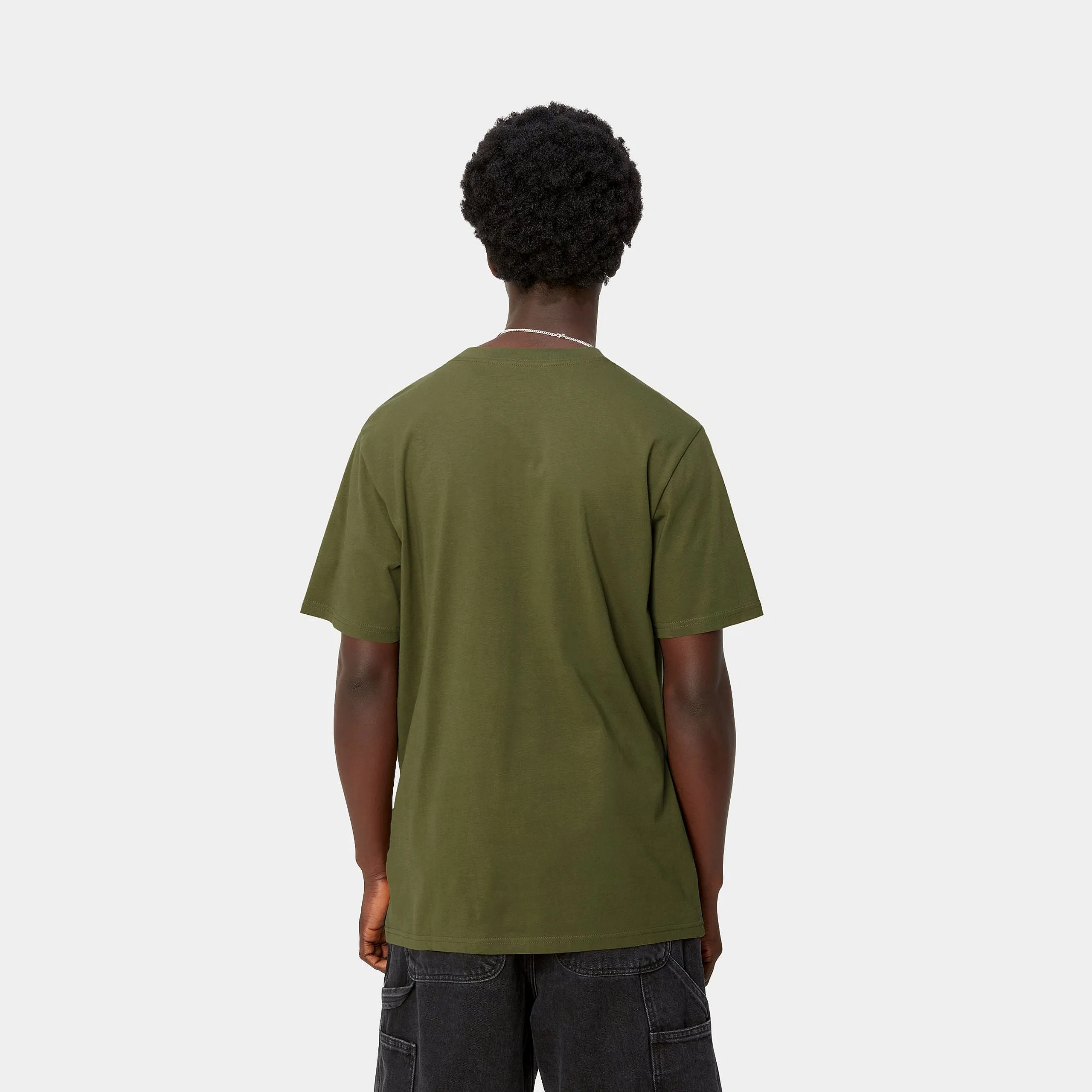 S/S Script T-Shirt Green Dundee