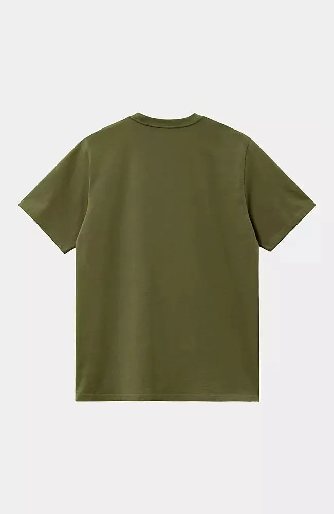 S/S Script T-Shirt Green Dundee