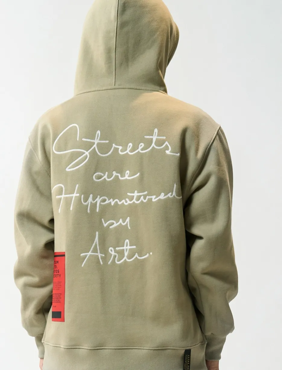 STIGMA | STIGMA Oversized Heavy Sweat Hoodie - 22 Letter Graph - Result